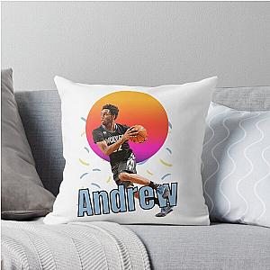 Andrew Wiggins vintage Legend basketball gift Throw Pillow