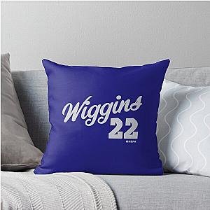 Andrew Wiggins Script Throw Pillow