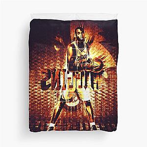 Andrew Wiggins Warriors Vintage Sports Legend Duvet Cover