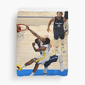 Andrew Wiggins Posterised Luka Doncic Duvet Cover