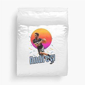 Andrew Wiggins Vintage Basketball Gift Duvet Cover 