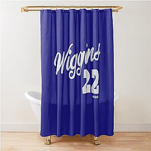 Andrew Wiggins Script Shower Curtain