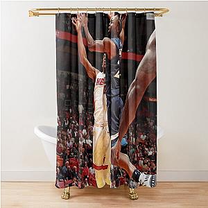 Andrew Wiggins Poster Shower Curtain