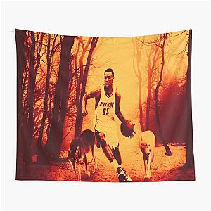 Andrew Wiggins Wolves 22 Vintage Sports Tapestry