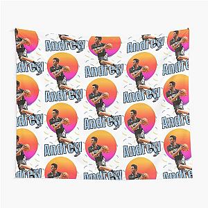 Andrew Wiggins Vintage Art Basketball Gift Tapestry