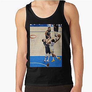 Andrew Wiggins dunk on Luka Doncic tank top