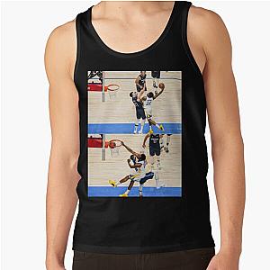 Andrew Wiggins dunk Luka Doncic tank top
