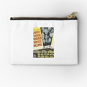 And Then There Were None No Way Off The Island And Then There Were None Zipper Pouches