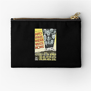 And Then There Were None No Way Off The Island And Then There Were None Zipper Pouches