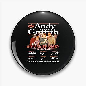 The Andy Griffith Show 60Th Anniversary 1960 2020 Cast Signed Andy Taylor Barney white Pin