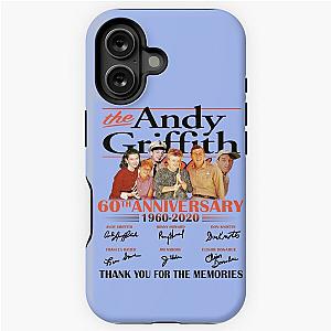 The Andy Griffith Show 60th Anniversary 1960 2020 Cast Signed Andy Taylor Barney, Black, Trending iPhone Tough Case