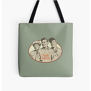 CBS267-Andy Griffith 3 Funny Guys All Over Print Tote Bag