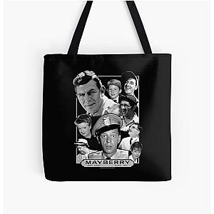 ANDY GRIFFITH MAYBERRY All Over Print Tote Bag