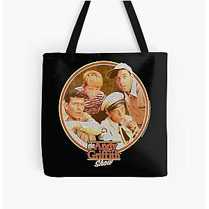 First Day Of Andy Griffith Boys Club All Over Print Tote Bag