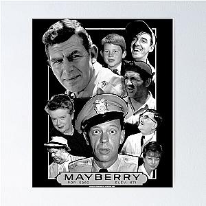 First Day Of Retro Andy Griffith Mayberry Poster