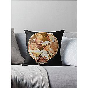 First Day Of Andy Griffith Boys Club Throw Pillow