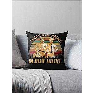 Vintage Retro There's No Crime Barney Andy Griffith Throw Pillow