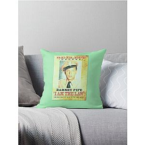 CBS200-Andy Griffith I Am The Law    Throw Pillow