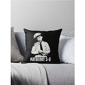 Andy Griffith Show T-ShirtBarney Fife - Mayberry 5-0 Throw Pillow