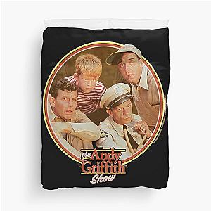 First Day Of Andy Griffith Boys Club Duvet Cover