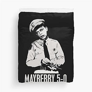 Andy Griffith Show T-ShirtBarney Fife - Mayberry 5-0 Duvet Cover