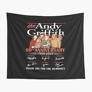 The Andy Griffith Show 60Th Anniversary 1960 2020 Cast Signed Andy Taylor Barney white Tapestry