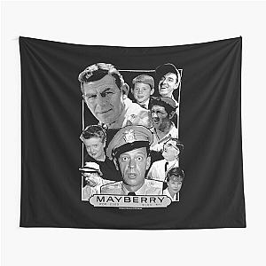 First Day Of Retro Andy Griffith Mayberry Tapestry