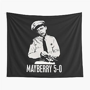 Andy Griffith Show T-ShirtBarney Fife - Mayberry 5-0 Tapestry