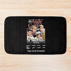 The Andy Griffith 60Th Anniversary 1960 2020 Thank You For The Memories Signature Basic Novelty Tees Graphics Fema Bath Mat