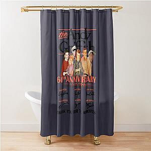 Cultivate A Love Of Art Monologue The Andy Griffith Show Anniversary Cast Signed Andy Taylor Barney Shower Curtain