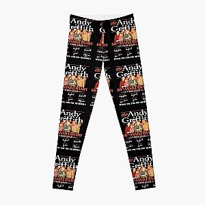 The Andy Griffith Show 60Th Anniversary 1960 2020 Cast Signed Andy Taylor Barney white Leggings