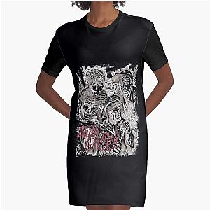 First Day Of Andy Griffith Sketch Awesome Move Graphic T-Shirt Dress