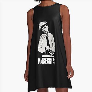 Andy Griffith Show T-ShirtBarney Fife - Mayberry 5-0 A-Line Dress