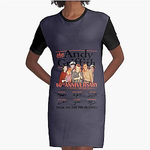 Cultivate A Love Of Art Monologue The Andy Griffith Show Anniversary Cast Signed Andy Taylor Barney Graphic T-Shirt Dress