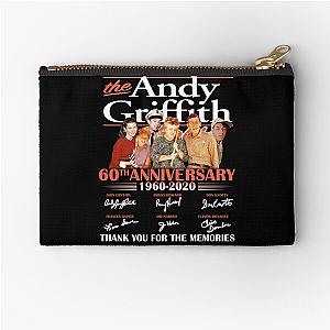 The Andy Griffith Show 60Th Anniversary 1960 2020 Cast Signed Andy Taylor Barney white Zipper Pouch