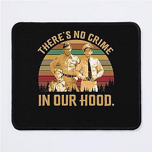 Vintage Retro There's No Crime Barney Andy Griffith Mouse Pad