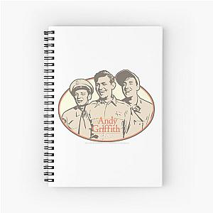 CBS267-Andy Griffith 3 Funny Guys Spiral Notebook