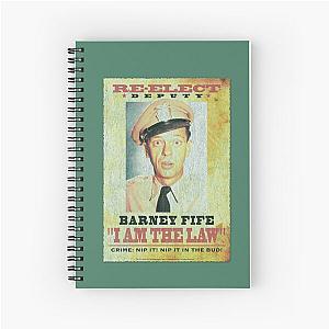 CBS200-Andy Griffith I Am The Law    Spiral Notebook