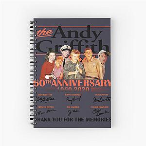 Cultivate A Love Of Art Monologue The Andy Griffith Show Anniversary Cast Signed Andy Taylor Barney Spiral Notebook