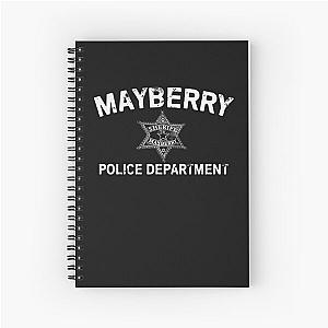 Mayberry Police Department - Andy Griffith Show Inspired Spiral Notebook