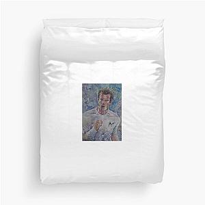Andy Murray Portrait Duvet Cover
