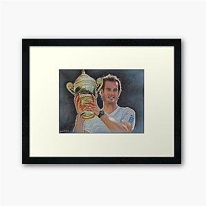 Andy Murray Framed Art Print