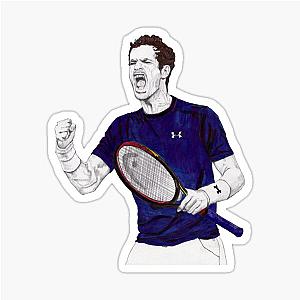 Tennis Andy Murray Sticker