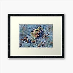 Andy Murray - Portrait Framed Art Print