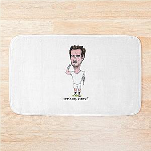 Andy Murray caricature Bath Mat