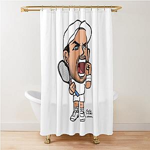 Andy Murray Shower Curtain