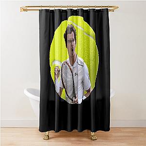 Andy Murray Tennis Shower Curtain