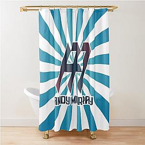 Andy Murray Art Shower Curtain