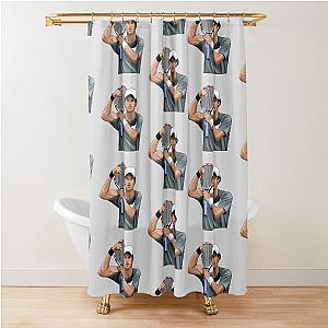 Andy Murray Power Shower Curtain