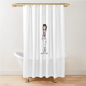 Andy Murray Caricature Shower Curtain